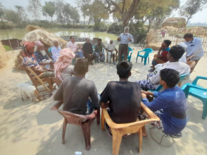 Yusuf discussing-Kedul village- 14.3.2023